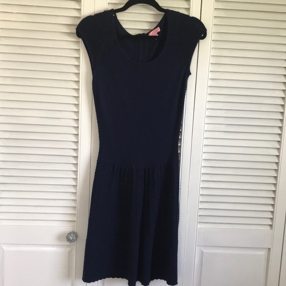Lilly Pulitzer Navy Sweater Dress